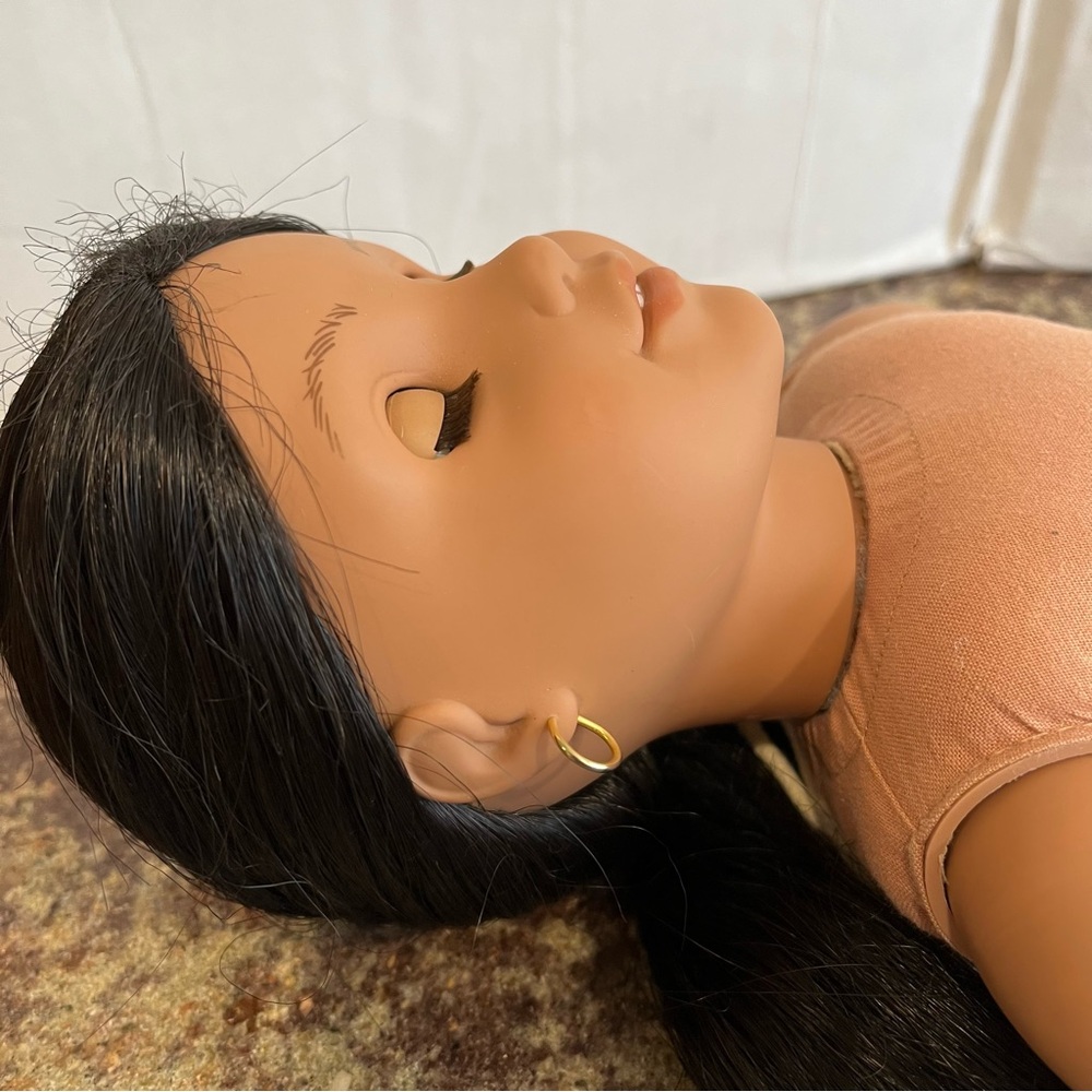 American Girl Doll Josefina Montoya Pierced Ears - Pleasant Company Retired - Picture 10 of 10